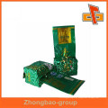 Personalizado folha de alumínio lateral gusset nylon sacos de chá / sacos de chá vazio / vácuo saco de embalagem de chá na China
